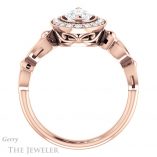 Marquise Cut Forever One Moissanite Engagement Ring #GTJ1000-marquise-fb-r 2 Marquise Cut Forever Brilliant Moissanite Engagement Ring #GTJ1000-marquise-fb-r