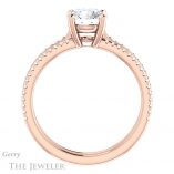 Round Cut Forever One Moissanite Engagement Ring #GTJ1004-round-fo-r 2 Round Cut Forever One Moissanite Engagement Ring #GTJ1004-round-fo-r