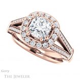 Princess Cut Forever One Moissanite Engagement Ring #GTJ1006-square-fo-r 5 Princess Cut Forever One Moissanite Engagement Ring #GTJ1006-square-fo-r