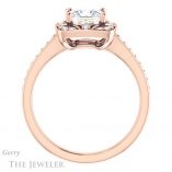 Princess Cut Forever One Moissanite Engagement Ring #GTJ1009-square-fo-r 2 Princess Cut Forever One Moissanite Engagement Ring #GTJ1009-square-fo-r