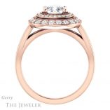 Cushion Cut Forever One Moissanite Engagement Ring #GTJ1010-cushion-fo-r 2 Cushion Cut Forever One Moissanite Engagement Ring #GTJ1010-cushion-fo-r