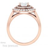 Oval Shaped Forever One Moissanite Engagement Ring #GTJ1010-oval-fo-r 2 Oval Shaped Forever One Moissanite Engagement Ring #GTJ1010-oval-fo-r