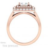 Princess Cut Forever One Moissanite Engagement Ring #GTJ1010-square-fo-r 2 Princess Cut Forever One Moissanite Engagement Ring #GTJ1010-square-fo-r