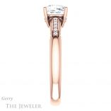 Cushion Cut Forever One Moissanite Engagement Ring #GTJ1011-cushion-fo-r 3 Cushion Cut Forever One Moissanite Engagement Ring #GTJ1011-cushion-fo-r