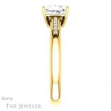 Princess Cut Forever One Moissanite Engagement Ring #GTJ1011-square-fo-y 3 Princess Cut Forever One Moissanite Engagement Ring #GTJ1011-square-fo-y