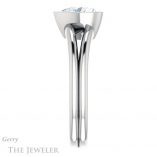 Heart Shaped Forever Brilliant Moissanite Engagement Ring #GTJ1014-heart-fb-w