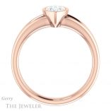Marquise Cut Forever One Moissanite Engagement Ring #GTJ1014-marquise-fb-r 2 Marquise Cut Forever Brilliant Moissanite Engagement Ring #GTJ1014-marquise-fb-r