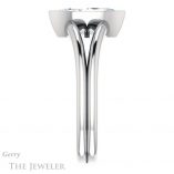 Marquise Cut Forever One Moissanite Engagement Ring #GTJ1014-marquise-fb-w 3 Marquise Cut Forever Brilliant Moissanite Engagement Ring #GTJ1014-marquise-fb-w