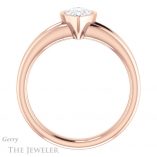 Pear Shaped Forever One Moissanite Engagement Ring #GTJ1014-pear-fb-r 2 Pear Shaped Forever Brilliant Moissanite Engagement Ring #GTJ1014-pear-fb-r