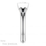 Princess Cut Forever One Moissanite Engagement Ring #GTJ1014-square-fo-w