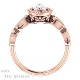 Marquise Cut Forever One Moissanite Engagement Ring #GTJ1015-marquise-fb-r 2 Marquise Cut Forever Brilliant Moissanite Engagement Ring #GTJ1015-marquise-fb-r