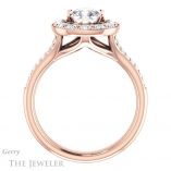 Cushion Cut Forever One Moissanite Engagement Ring #GTJ1016-cushion-fo-r 2 Cushion Cut Forever One Moissanite Engagement Ring #GTJ1016-cushion-fo-r
