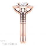 Oval Shaped Forever One Moissanite Engagement Ring #GTJ1016-oval-fo-r 3 Oval Shaped Forever One Moissanite Engagement Ring #GTJ1016-oval-fo-r