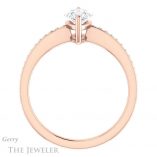 Marquise Cut Forever One Moissanite Engagement Ring #GTJ1018-marquise-fb-r 2 Marquise Cut Forever Brilliant Moissanite Engagement Ring #GTJ1018-marquise-fb-r