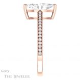 Marquise Cut Forever One Moissanite Engagement Ring #GTJ1018-marquise-fb-r 3 Marquise Cut Forever Brilliant Moissanite Engagement Ring #GTJ1018-marquise-fb-r