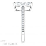Marquise Cut Forever Brilliant Moissanite Engagement Ring #GTJ1018-marquise-fb-w