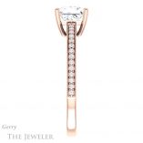Princess Cut Forever One Moissanite Engagement Ring #GTJ1018-square-fo-r