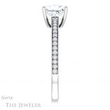 Princess Cut Forever One Moissanite Engagement Ring #GTJ1018-square-fo-w
