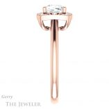 Cushion Cut Forever One Moissanite Engagement Ring #GTJ1020-cushion-fo-r 3 Cushion Cut Forever One Moissanite Engagement Ring #GTJ1020-cushion-fo-r