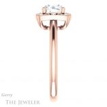 Round Cut Forever One Moissanite Engagement Ring #GTJ1020-round-fo-r 3 Round Cut Forever One Moissanite Engagement Ring #GTJ1020-round-fo-r