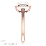 Princess Cut Forever One Moissanite Engagement Ring #GTJ1020-square-fo-r 3 Princess Cut Forever One Moissanite Engagement Ring #GTJ1020-square-fo-r