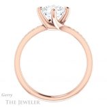 Cushion Cut Forever One Moissanite Engagement Ring #GTJ1022-cushion-fo-r 2 Cushion Cut Forever One Moissanite Engagement Ring #GTJ1022-cushion-fo-r
