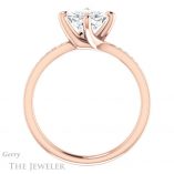 Princess Cut Forever One Moissanite Engagement Ring #GTJ1022-square-fo-r 2 Princess Cut Forever One Moissanite Engagement Ring #GTJ1022-square-fo-r
