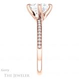 Princess Cut Forever One Moissanite Engagement Ring #GTJ1022-square-fo-r 3 Princess Cut Forever One Moissanite Engagement Ring #GTJ1022-square-fo-r