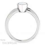 Marquise Cut Forever One Moissanite Engagement Ring #GTJ1023-marquise-fb-w 2 Marquise Cut Forever Brilliant Moissanite Engagement Ring #GTJ1023-marquise-fb-w