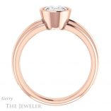 Oval Shaped Forever One Moissanite Engagement Ring #GTJ1023-oval-fo-r 2 Oval Shaped Forever One Moissanite Engagement Ring #GTJ1023-oval-fo-r