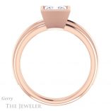 Princess Cut Forever One Moissanite Engagement Ring #GTJ1023-square-fo-r