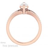 Marquise Cut Forever Brilliant Moissanite Engagement Ring #GTJ1027-marquise-fb-r