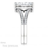 Marquise Cut Forever Brilliant Moissanite Engagement Ring #GTJ1027-marquise-fb-w