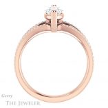 Marquise Cut Forever One Moissanite Engagement Ring #GTJ1030-marquise-fb-r 2 Marquise Cut Forever Brilliant Moissanite Engagement Ring #GTJ1030-marquise-fb-r