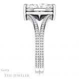 Marquise Cut Forever Brilliant Moissanite Engagement Ring #GTJ1030-marquise-fb-w