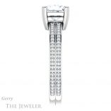 Princess Cut Forever One Moissanite Engagement Ring #GTJ1030-square-fo-w