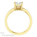 Princess Cut Forever One Moissanite Engagement Ring #GTJ1030-square-fo-y 2 Princess Cut Forever One Moissanite Engagement Ring #GTJ1030-square-fo-y