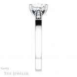 Princess Cut Forever One Moissanite Engagement Ring #GTJ1033-square-fo-w 3 Princess Cut Forever One Moissanite Engagement Ring #GTJ1033-square-fo-w
