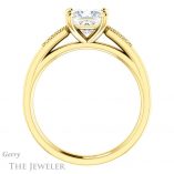 Princess Cut Forever One Moissanite Engagement Ring #GTJ1033-square-fo-y 2 Princess Cut Forever One Moissanite Engagement Ring #GTJ1033-square-fo-y