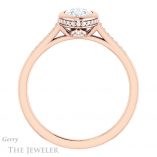 Marquise Cut Forever One Moissanite Engagement Ring #GTJ1037-marquise-fb-r 2 Marquise Cut Forever Brilliant Moissanite Engagement Ring #GTJ1037-marquise-fb-r