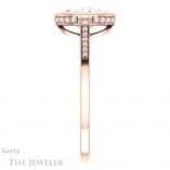 Oval Shaped Forever One Moissanite Engagement Ring #GTJ1037-oval-fo-r 3 Oval Shaped Forever One Moissanite Engagement Ring #GTJ1037-oval-fo-r