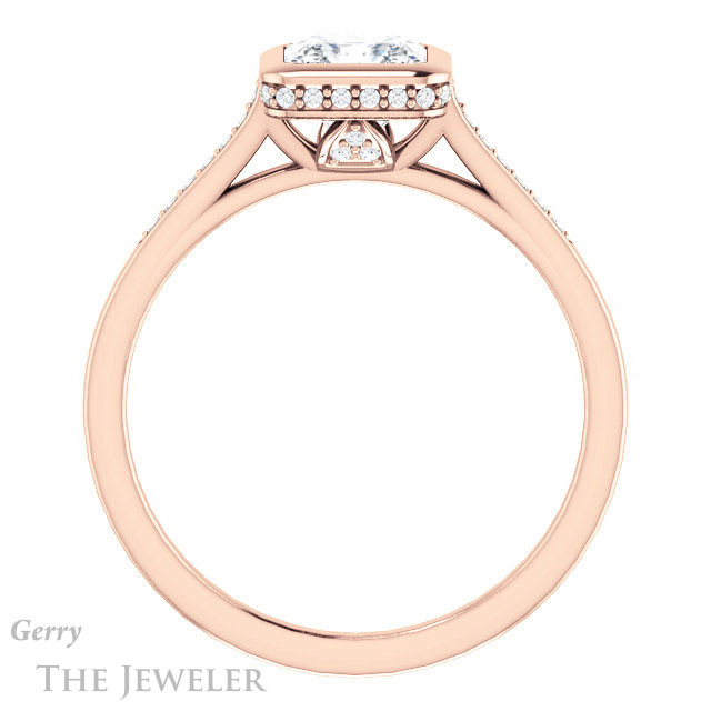 Princess Cut Forever One Moissanite Engagement Ring #GTJ1037-square-fo-r 2 Princess Cut Forever One Moissanite Engagement Ring #GTJ1037-square-fo-r