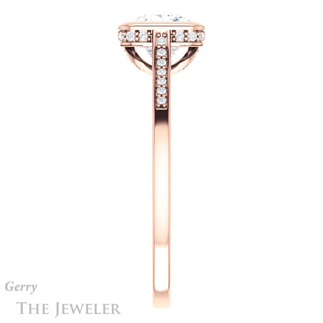 Princess Cut Forever One Moissanite Engagement Ring #GTJ1037-square-fo-r 3 Princess Cut Forever One Moissanite Engagement Ring #GTJ1037-square-fo-r