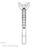 Princess Cut Forever One Moissanite Engagement Ring #GTJ1039-square-fo-w 3 Princess Cut Forever One Moissanite Engagement Ring #GTJ1039-square-fo-w