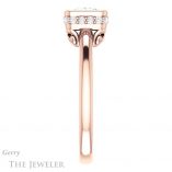 Princess Cut Forever One Moissanite Engagement Ring #GTJ1040-square-fo-r 3 Princess Cut Forever One Moissanite Engagement Ring #GTJ1040-square-fo-r