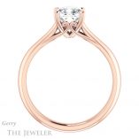 Cushion Cut Forever One Moissanite Engagement Ring #GTJ1042-cushion-fo-r 2 Cushion Cut Forever One Moissanite Engagement Ring #GTJ1042-cushion-fo-r