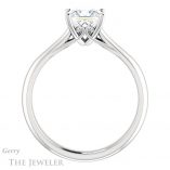 Princess Cut Forever One Moissanite Engagement Ring #GTJ1042-square-fo-w 2 Princess Cut Forever One Moissanite Engagement Ring #GTJ1042-square-fo-w