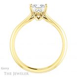 Princess Cut Forever One Moissanite Engagement Ring #GTJ1042-square-fo-y 2 Princess Cut Forever One Moissanite Engagement Ring #GTJ1042-square-fo-y