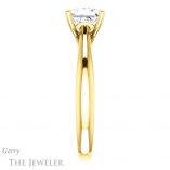 Princess Cut Forever One Moissanite Engagement Ring #GTJ1042-square-fo-y 3 Princess Cut Forever One Moissanite Engagement Ring #GTJ1042-square-fo-y