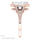 Marquise Cut Forever Brilliant Moissanite Engagement Ring #GTJ1044-marquise-fb-r